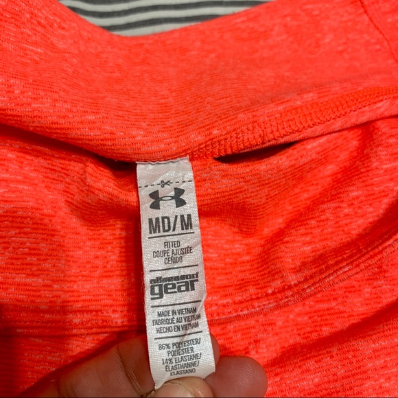 Under Amour bold orange crop work out pants - Picture 6 of 6